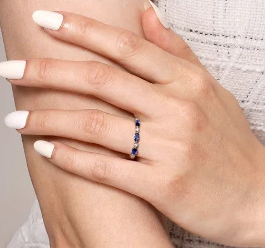 Diamond Wedding Bands  -  Women'