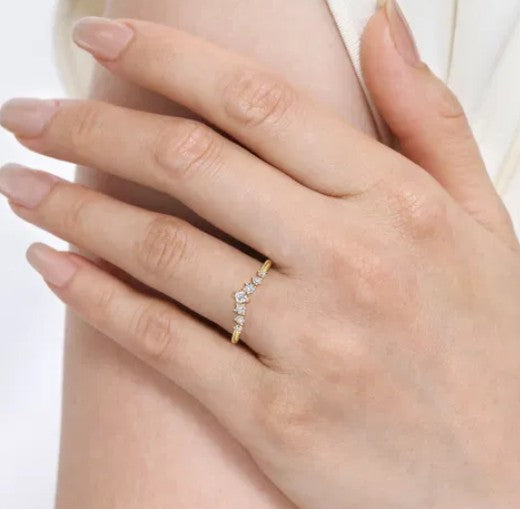 Diamond Wedding Bands  -  Women'