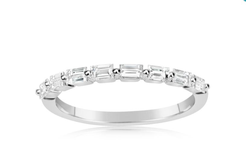 Diamond Wedding Bands  -  Women'