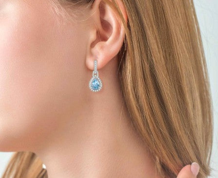 Colored Stone Earring