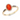 Colored Stone Rings  -  Women'