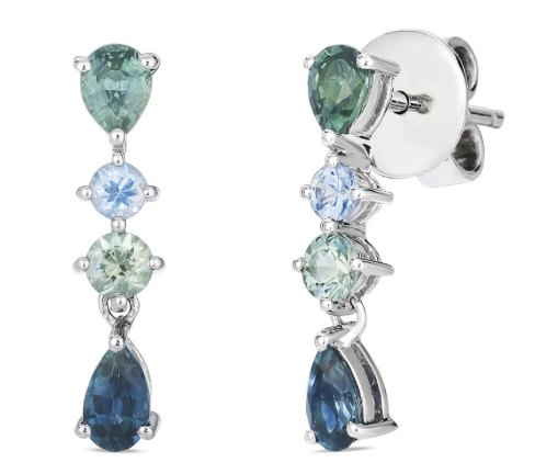 Colored Stone Earring