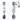 Colored Stone Earring