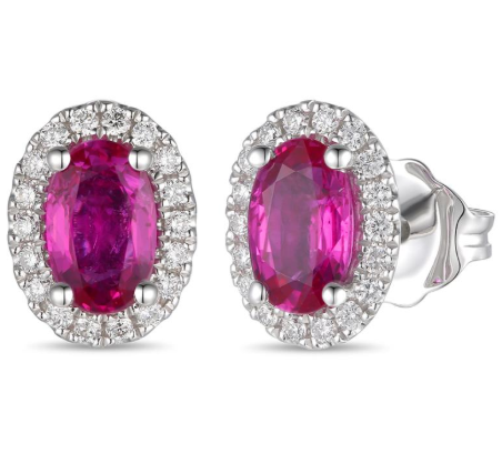 Colored Stone Earring