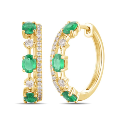 Colored Stone Earring