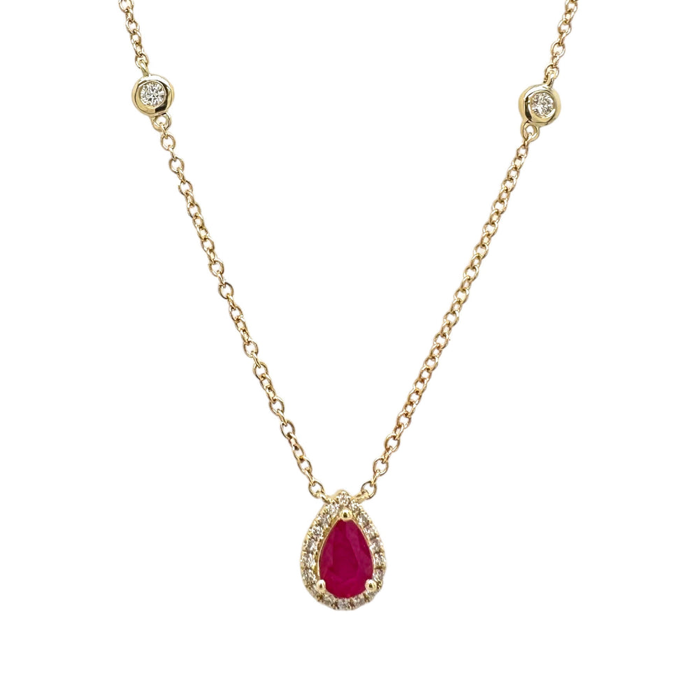 Colored Stone Pendant