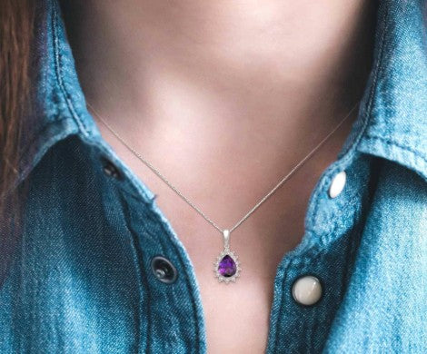 Colored Stone Necklace