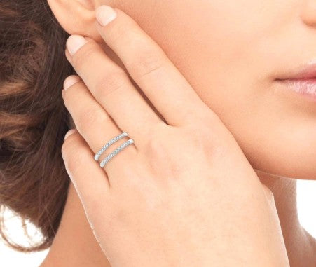 Diamond Wedding Bands  -  Women'