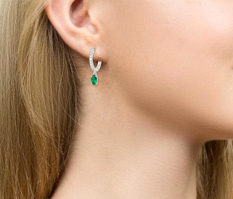 Colored Stone Earring