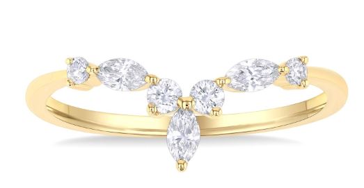 Diamond Wedding Bands  -  Women'