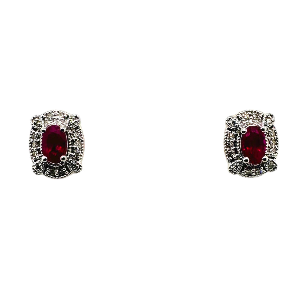 Colored Stone Earring