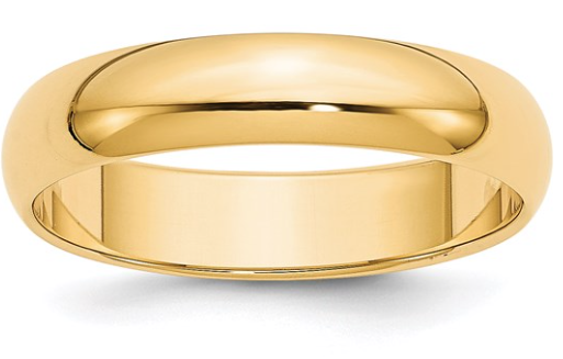 Gold Fashion Ring  -  Men'