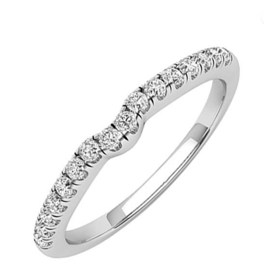 Diamond Wedding Bands  -  Women'