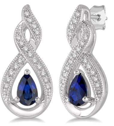 Colored Stone Earring
