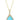 Colored Stone Pendant