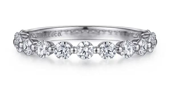 Diamond Wedding Bands  -  Women'