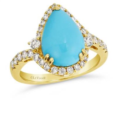Colored Stone Rings  -  Women'