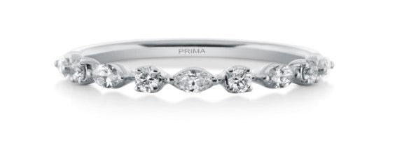 Diamond Wedding Bands  -  Women'