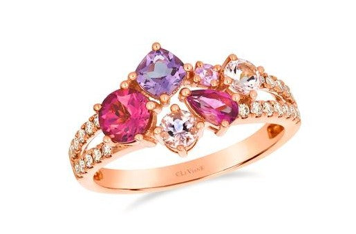 Colored Stone Rings  -  Women'