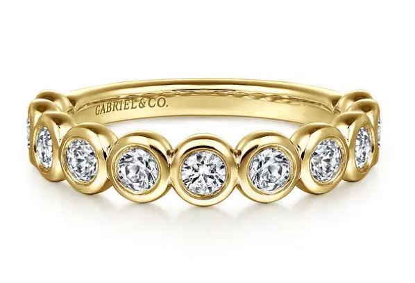 Diamond Wedding Bands  -  Women'