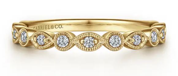 Diamond Wedding Bands  -  Women'
